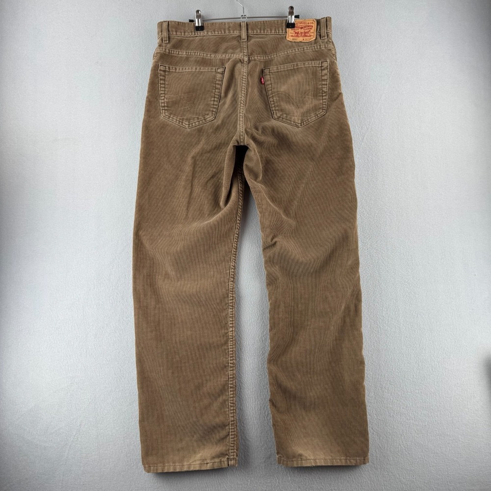 Vintage Levis Pants Mens 36x34 (Fits 36x32) Tan Corduraoy 559 Relaxed Y2K 2006